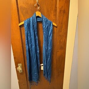 Blue Scarf NWT